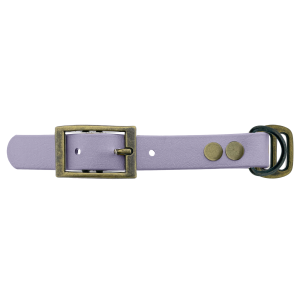 Biothane adapter 19MM Pastel Paars/Bronzo antico