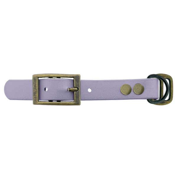 Biothane adapter 19MM Pastel Paars/Bronzo antico Biothane adapter 19MM Pastel Paars/Bronzo antico