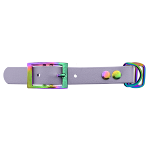 Biothane adapter 19MM Pastel Paars/Neo-Chrome Biothane adapter 19MM Pastel Paars/Neo-Chrome