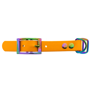 Biothane adapter 19MM Peach/Neo-Chrome Biothane adapter 19MM Peach/Neo-Chrome
