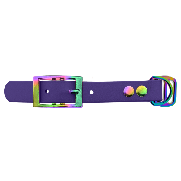 Biothane adapter 19MM Violet/Neo-Chrome Biothane adapter 19MM Violet/Neo-Chrome