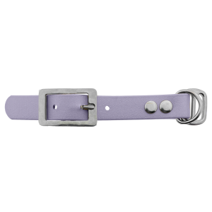 Biothane adapter 19MM Pastel Paars/RVS Biothane adapter 19MM Pastel Paars/RVS