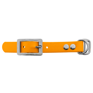 Biothane adapter 19MM Peach/RVS Biothane adapter 19MM Peach/RVS