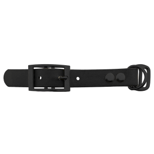 Biothane adapter 19MM Zwart/Zwart Biothane adapter 19MM Zwart/Zwart