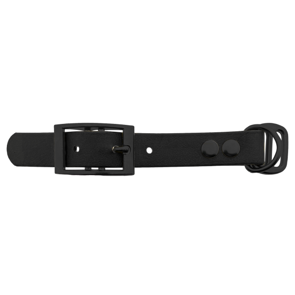 Biothane adapter 19MM Zwart/Zwart Biothane adapter 19MM Zwart/Zwart