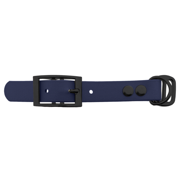 Biothane adapter 19MM Navy blauw/Zwart Biothane adapter 19MM Navy blauw/Zwart