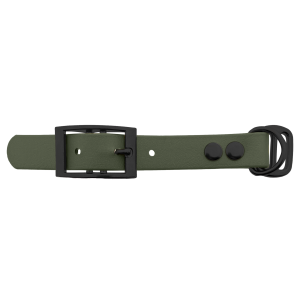 Biothane adapter 19MM Military Olive/Zwart Biothane adapter 19MM Military Olive/Zwart