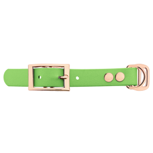 Biothane adapter 19MM Appel groen/Oro rosa Biothane adapter 19MM Appel groen/Oro rosa