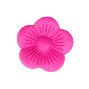 Perlina scorrevole fiore Rosa