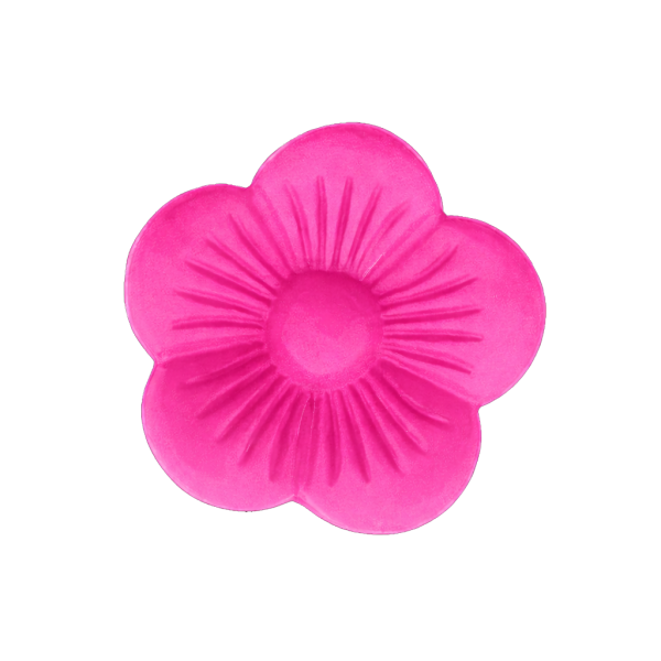 Perlina scorrevole fiore Rosa Perlina scorrevole fiore Rosa