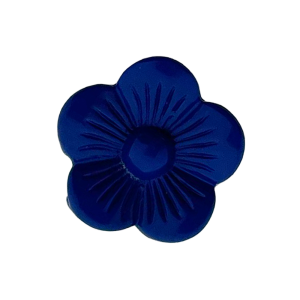 Schuifkraal bloem Blauw