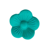 Perlina scorrevole fiore turchese Perlina scorrevole fiore turchese
