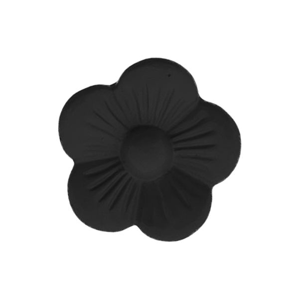 Perlina scorrevole fiore Blackline