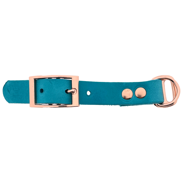 Vetleder adapter 19MM Turquoise/Oro rosa