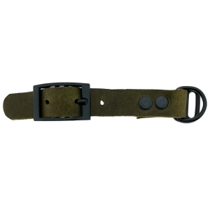 Vetleder adapter 19MM Military olive/Zwart Vetleder adapter 19MM Military olive/Zwart