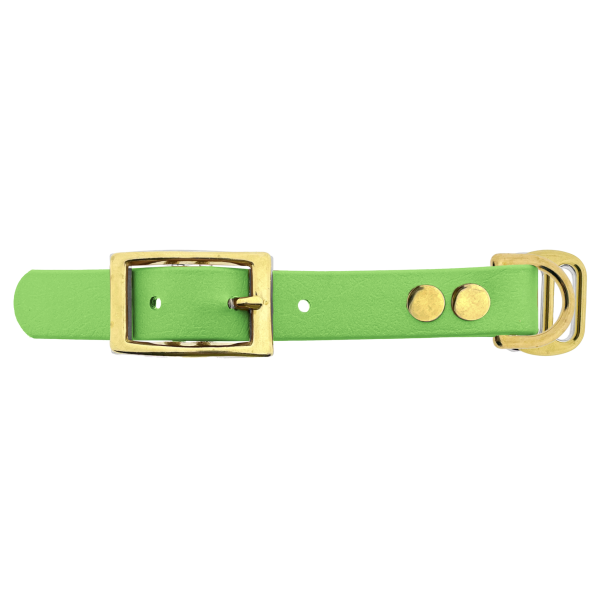 Biothane adapter 19MM Appel Groen /ottone Biothane adapter 19MM Appel Groen /ottone