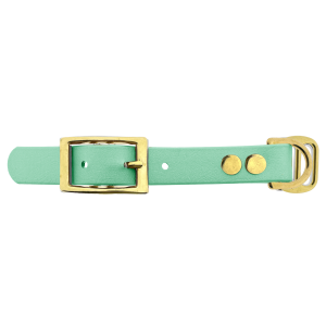 Biothane adapter 19MM Caribbean Groen/ottone