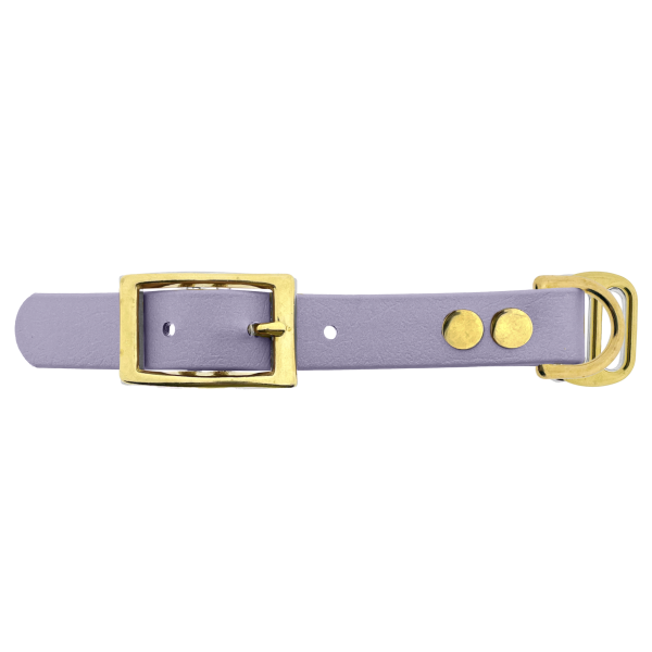 Biothane adapter 19MM Pastel Paars/ottone Biothane adapter 19MM Pastel Paars/ottone
