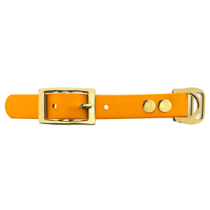 Biothane adapter 19MM Peach/ottone