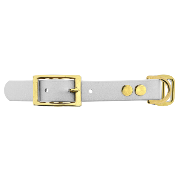 Biothane adapter 19MM Wit/ottone Biothane adapter 19MM Wit/ottone