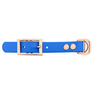Biothane adattatore 19MM Blu chiaro/Rose Oro Biothane adattatore 19MM Blu chiaro/Rose Oro