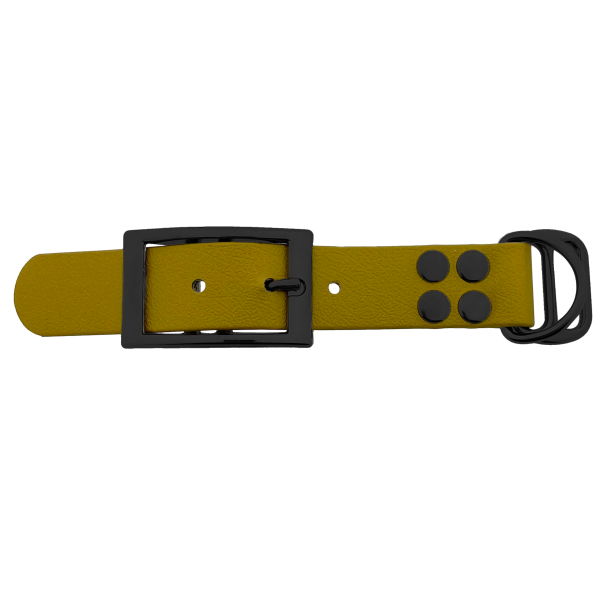 Biothane adattatore 25MM Oro/Nero Biothane adattatore 25MM Oro/Nero