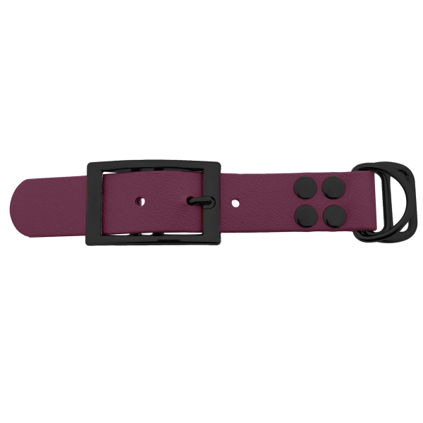 Biothane adattatore 25MM vino Rosso/Nero