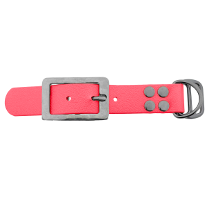 Biothane adapter 25mm Coral/RVS