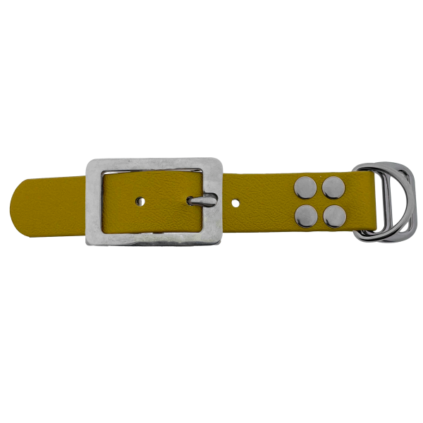 Biothane adapter 25mm Oro/RVS Biothane adapter 25mm Oro/RVS