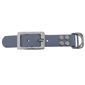 Biothane adapter 25mm Grijs/RVS