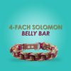4-Fach Solomon Belly Bar halsband - DIY set
