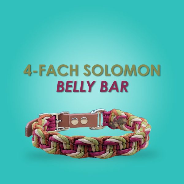 4-Fach Solomon Belly Bar halsband - DIY set