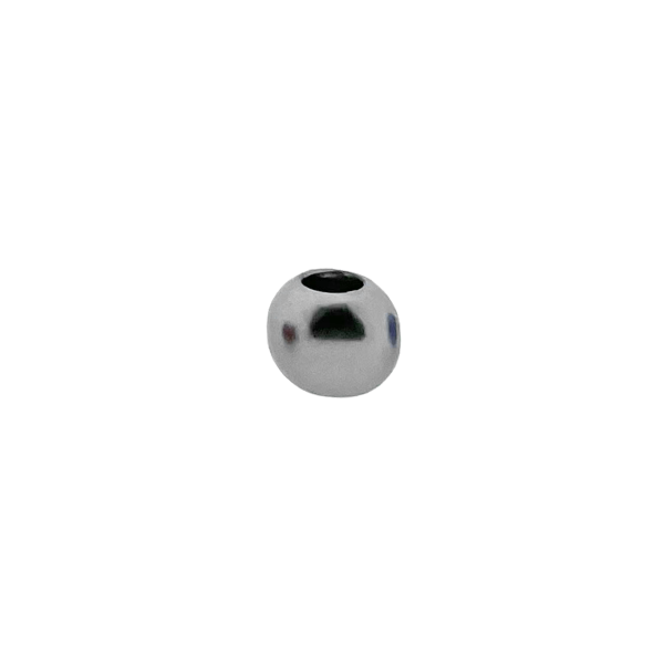 Paracord kraal 16X10MM Argento Paracord kraal 16X10MM Argento