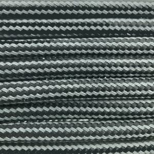 Paracord 550 type III Ultra reflective & Zwart Stripes Paracord 550 tipo III Ultra reflective & Nero Stripes