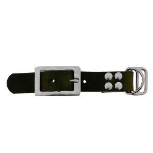 Vetleder adapter 25MM Olive/RVS