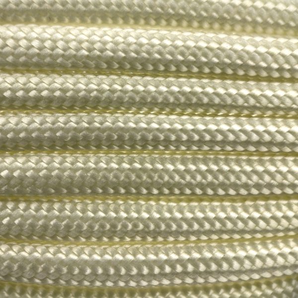 Paracord 550 type III Ivory Wit Paracord 550 tipo III Ivory Bianco
