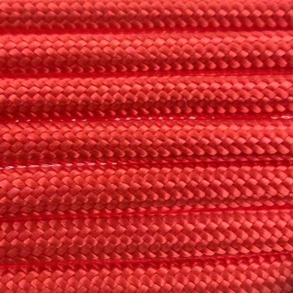 Paracord 550 tipo III Bright Red Paracord 550 tipo III Bright Red