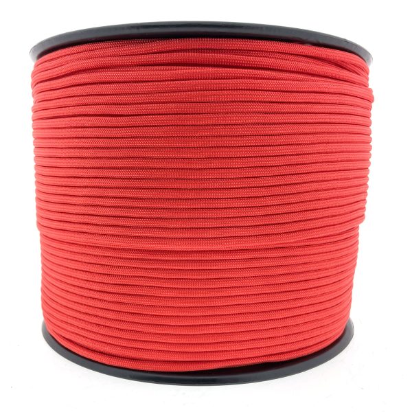 Paracord 550 tipo III Bright Red Paracord 550 tipo III Bright Red