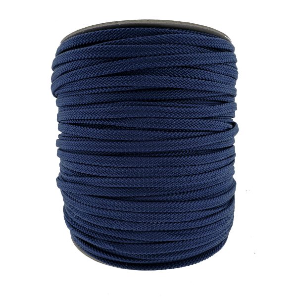 10MM PPM Touw Plat Navy Blauw 10MM PPM Touw Plat Navy Blauw