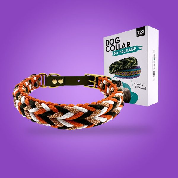 Luna's Crossed Colours halsband - DIY set Luna's Crossed Colours collare - DIY set