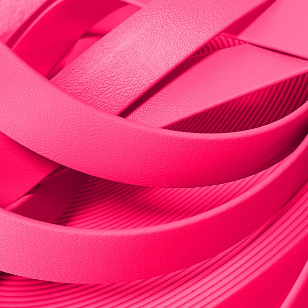 Biothane Neon Rosa 13MM