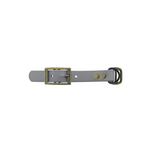 Biothane adapter 19MM Argento/Bronzo antico