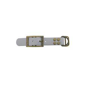 Biothane adattatore 25MM Argento/Antiquariato Bronzo Biothane adattatore 25MM Argento/Antiquariato Bronzo