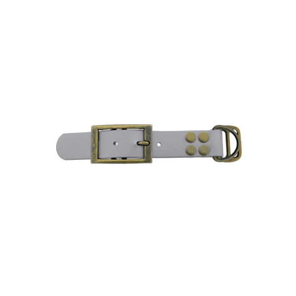 Biothane adattatore 25MM Argento/Antiquariato Bronzo Biothane adattatore 25MM Argento/Antiquariato Bronzo