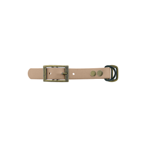 Biothane adapter 19MM Powder Tan/Bronzo antico Biothane adapter 19MM Powder Tan/Bronzo antico