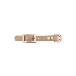Biothane adapter 19MM Powder Tan/Oro rosa Biothane adapter 19MM Powder Tan/Oro rosa