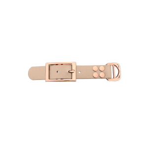 Biothane adapter 25MM Powder Tan/Oro rosa Biothane adapter 25MM Powder Tan/Oro rosa