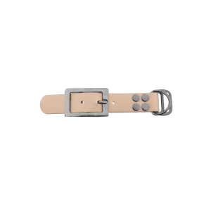 Biothane adapter 25MM Powder Tan/RVS