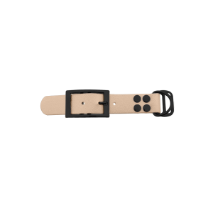 Biothane adapter 25MM Powder Tan/Zwart Biothane adapter 25MM Powder Tan/Zwart