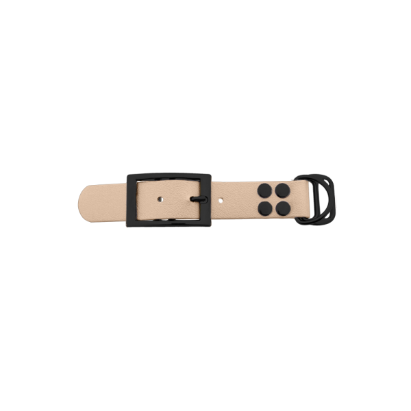 Biothane adattatore 25MM Powder Tan/Nero